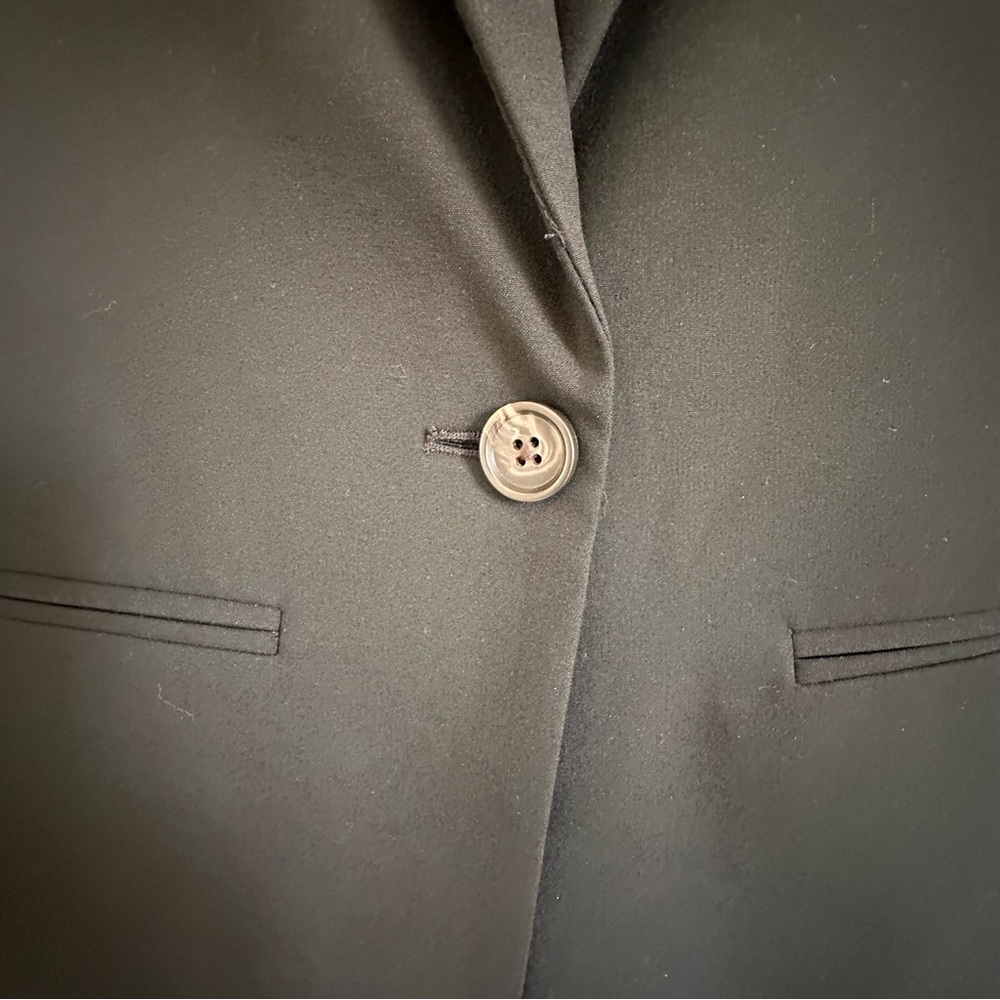 NWT J CREW Single Button Black Blazer - Picture 10 of 10